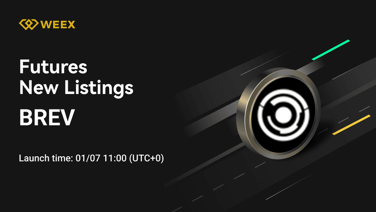 WEEX Futures Listing: BREV USDT Perpetual Contract